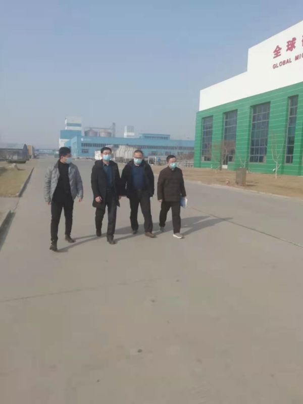 泰安市环境业商会秘书长受邀前理事单位山东碧蓝生物科技有限公司参观产业模块