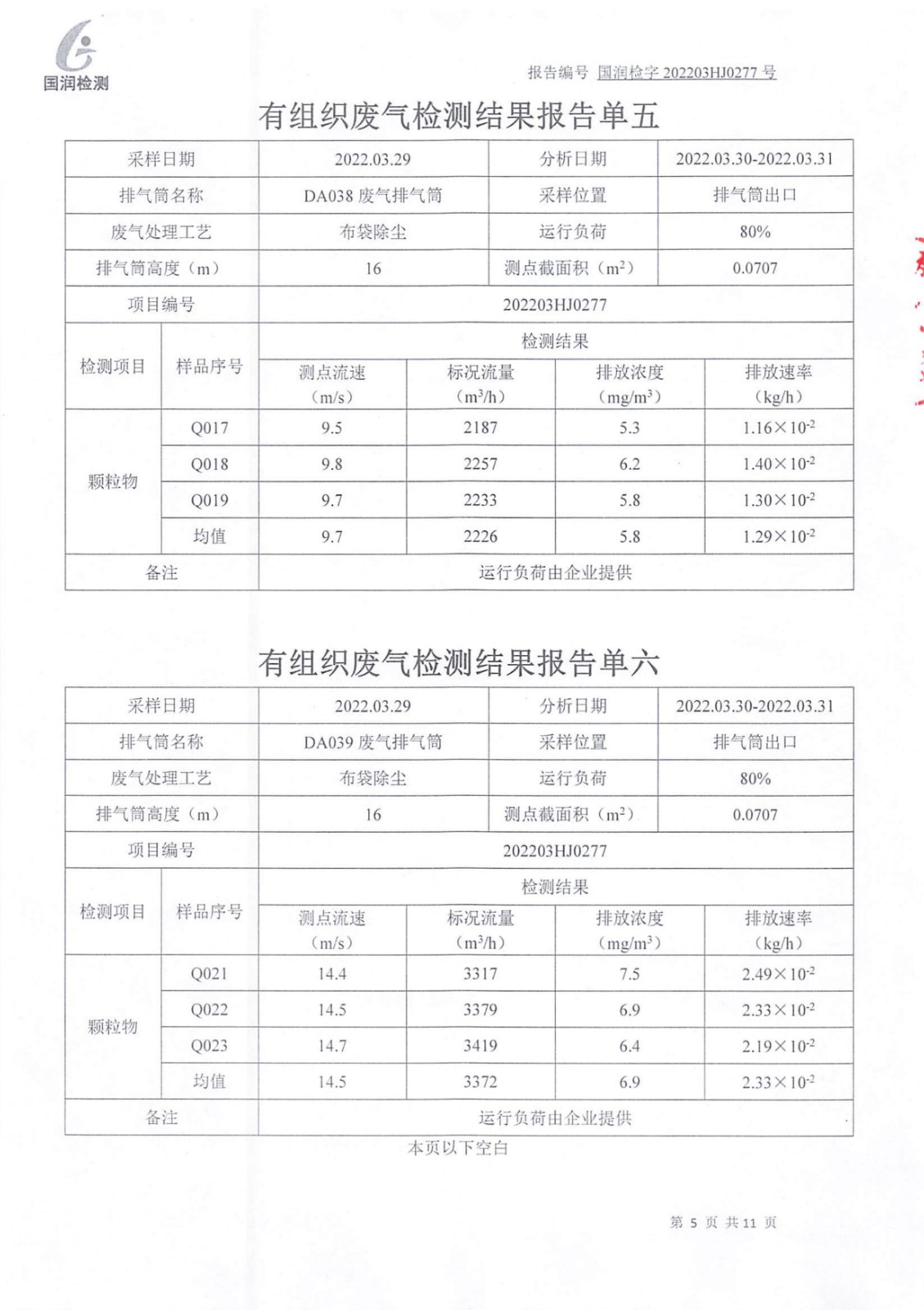 【公示】泰安市大汶口水泥有限公司（03）